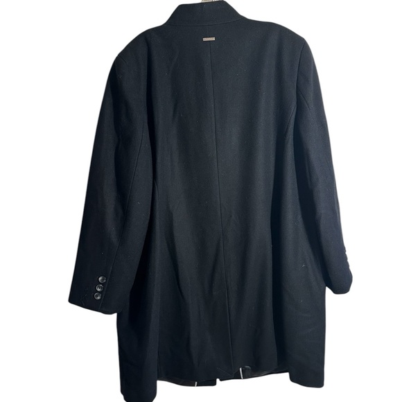 DKNY black wool coat size 2x - Picture 2 of 2
